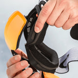 Line Miner Pro Large (L) - Matt Black + Sage Gold & Iced Iridium