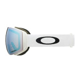 Flight Deck M (7064) Skibriller - Matte White/Prizm Sapphire