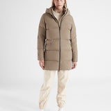 Women's Thundra Parka Dunfrakke - Dame - Dark Sand