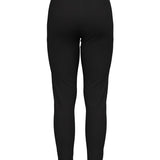 Women's Natural Merinould 260g/m2 Skiunderbukser - Dame - Black