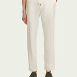 Men's Warren Straight Leg Hørbukser - Herre - White