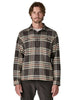 Fjord Flannel Shirt - Mens - Catch Ink Black