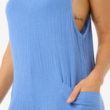 Premium Surf Jumpsuit - Dame - Blue