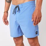 Men's Mirage Retro Golden Hour 16Inch Badebukser - Herre - Blue Yonder