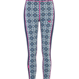 Women's Rose 100% Merino High Waist Skiunderbukser - Dame - Royal
