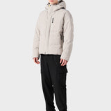 Taiga Hooded Down Jacket - Mens - Chateau Grey