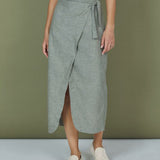 Women's Flurry Slå-om Nederdel - Dame - Laurel Wreath