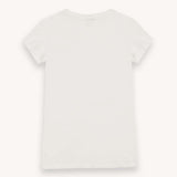 Women's Jacquard Jersey T-shirt | Dame | White