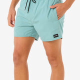 Offset Volley 15 Boardshort - Herre - Blue Lagoon