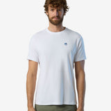 T-shirt with logo patch - Men - White
