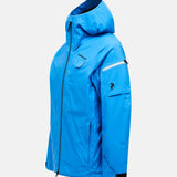 Alpine GORE-TEX Insulat Skijakke - Mens - Azure Ascent