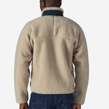 Men's Classic Retro-X Fleece Trøje - Herre - Natural/Navy