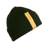 Nest Hat Strikhue i Merinould - Unisex - Sycamore (mørkegrøn)