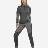Women's Smekker 100% Merino Skiunderbukser - Dame - Black