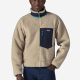 Men's Classic Retro-X Fleece Trøje - Herre - Natural/Navy