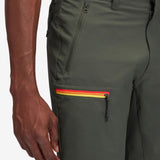 Stretched Quick-Dry Fabric Walkshorts - Herre - Pine