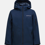 Junior Maroon Insulated Skijakke - Børn - Blue Shadow
