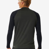Shock UV Long Sleeve Rash Guard - Herre - Black Marle