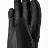 Primaloft Leather Female 5-finger handsker - sort