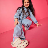 Kids' Classic Clog Crocs - Børn (28-35) - Bone