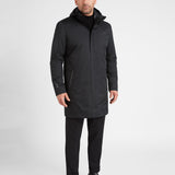 Men's Black Storm Frakke - Herre - Black