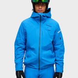 Alpine GORE-TEX Insulat Skijakke - Mens - Azure Ascent