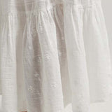 Vintage Lace Cami Maxi Kjole | Dame | Brilliant White