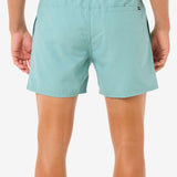 Offset Volley 15 Boardshort - Herre - Blue Lagoon