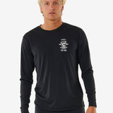 Icons Surflite Long Sleeve UV T-shirt - Herre - Black
