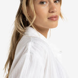 Sunset Flashback - Beach Dress for Women - Bright White