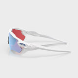 Radar Ev Path - Prizm snow sapphire Lenses / polished white Frame