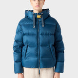 Tilly Hooded Down Jacket - Women - Blue Navy