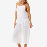 Premium Surf Jumpsuit - Dame - White