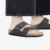 Arizona Suede Leather - Velvet Grey - Normal