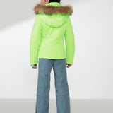 Junior Active Stretch Skijakke - Piger - Goth Blue