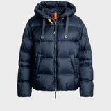Tilly Hooded Down Jacket - Women - Blue Navy