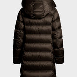 Marion Hooded Down Jacket - Women - Earth Brown