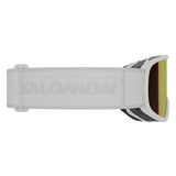 Kids Lumi Skibriller - Junior - White/Universal Ruby