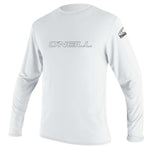 Mens Basic Skins Long Sleeve UV-trøje | Herre | White