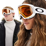 O-Frame 2.0 Pro XM (7113) Skibriller - Matte White Strop/Fire + Persimmon linser