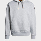 Everest Hooded Sweat - Mens - Ash Grey Melange