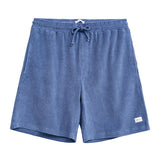 Men's Fig Loose Terry Shorts - Herre - Moonlight Blue