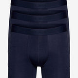 Men's 3-Pak Bambus Base Boxershorts - Herre - Navy