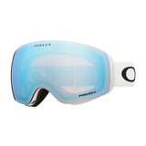 Flight Deck M (7064) Skibriller - Matte White/Prizm Sapphire