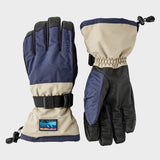 Gauntlet Sr. 5-finger skihandske - unisex - Navy/Beige