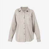 Daisy Jersey Shirt - Dame - Chalk
