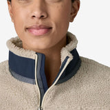 Women's Classic Retro-X Fleece Jacket - Natural/New Navy