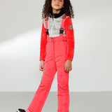 Junior Bib Skibukser - Børn - Black
