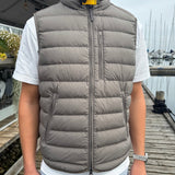 Perfect Down Vest - Mens - Olive Grey