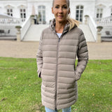 Women's Ion Parka Dunjakke - Dame - Dark Sand